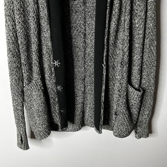 Lululemon Post Practice Long Cardigan Shawl Collar Sweater Women's 2 Academia - Picture 4 of 11